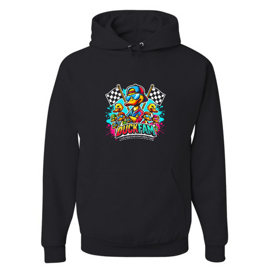 DuckFam Fruit of the Loom® SofSpun® Hoodie Black