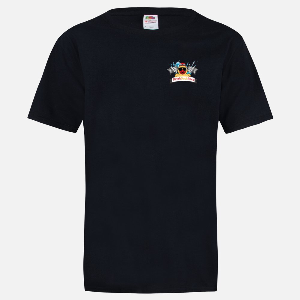 Fruit of the Loom® Slim Fit T-shirt Black - Small logo